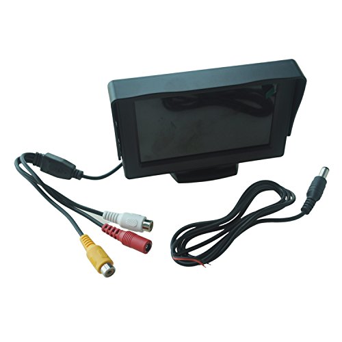 TOOGOO (R)MONITOR LCD 4,3" PER AUTO TELECAMERA RETROMARCIA DVD