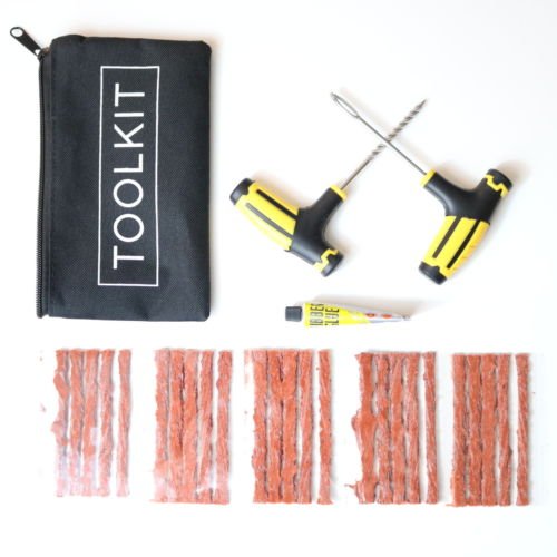 Tool kit di emergenza auto Van moto tubeless riparazione foratura con striscia set