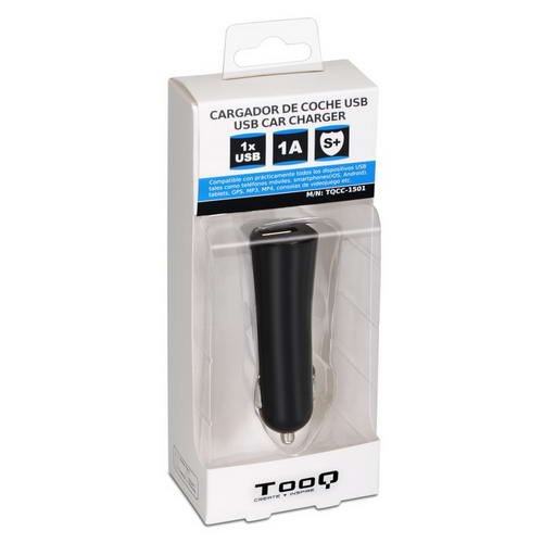 TooQ TQCC-1501 Auto Black mobile device charger - Mobile Device Chargers (Auto, Universal, Cigar lighter, Overload, Contact, Black)