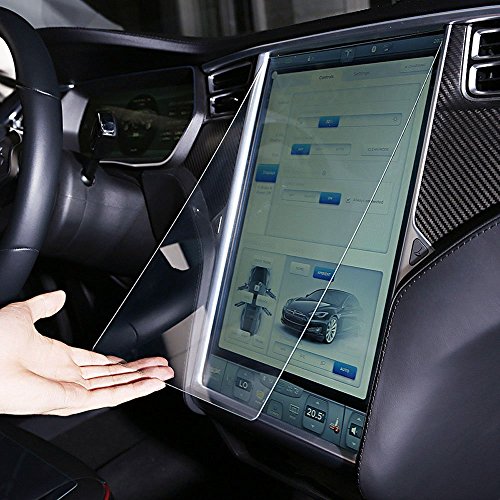 Topfit-custodia tempered glass touch screen Protector per Tesla Modello S e Modello X