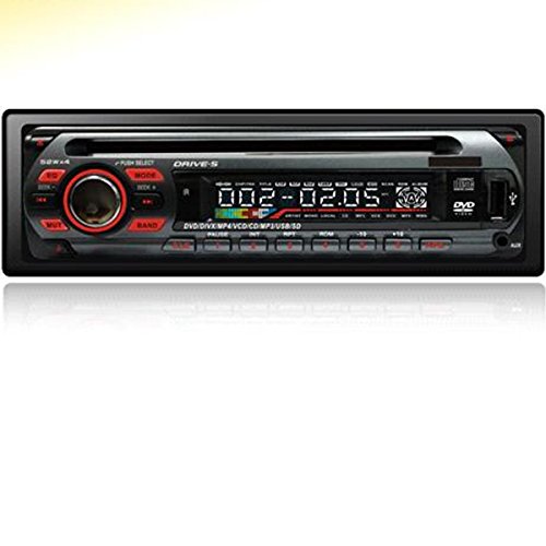 TrAdE shop Traesio® - AUTORADIO STEREO AUTO RADIO 52W X 4 FM MP3 SD USB DVD CD AUX S-GT460U