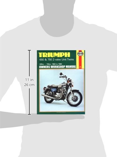 Triumph 650 and 750 2-valve Twins Owners Workshop Manual, No. 122: 