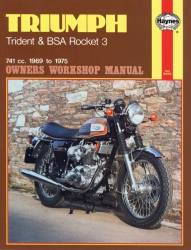 Triumph Trident and Bsa Rocket 3 Owners Workshop Manual, No. 136: 