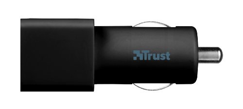 Trust Caricabatteria da Auto con 2 Porte USB, 2 x 12W, Nero