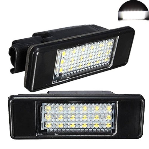 Tuincyn 18SMD targa LED luce universalmente utilizzata super bianco 6000 K lampada di guida di montaggio (confezione da 2)