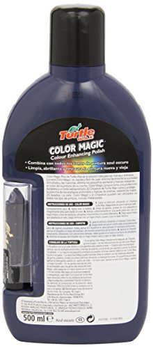 Turtle Wax FG4930 Cera Color Magic Plus Blu Scuro 500Ml