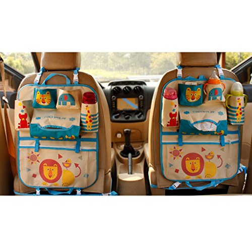 UEK Auto Tasca Sedile Organizzatore Multi Tasca per Sedile Auto Backseat Organizer da passeggino e da viaggio