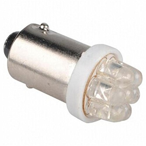 Ultra Vision LED BA9S T4 W Stand Luce Lampadina, 12 V, 5 W, 2 pezzi? Pure luce bianca 6000 K