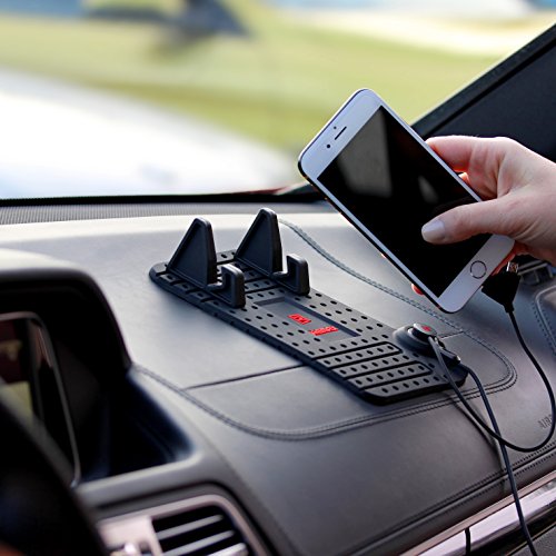 URCOVER Supporto Smartphone Universale per Auto | Sostegno Morbido per Dispositivi di Navigazione | Porta Cellulare Stand Antiscivolo