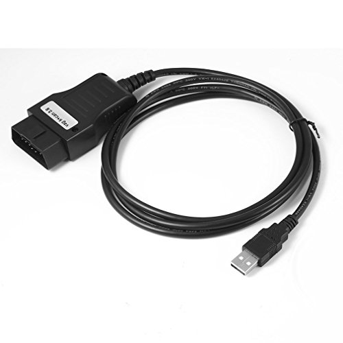 VAG K + CAN COMMANDER 3.6 Popolare VAG Scanner cavo portatile strumento diagnostico auto cavo COM per Audi Per VW Per Skoda (Colore: nero)