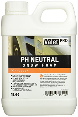 Valet PRO Snow Foam pH neutro, 1 litro