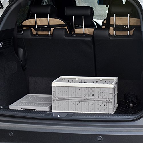 Valleycomfy multifunzionale auto pieghevole cestino Home Portable Storage box plastica fino a 30 kg TÜV certificato