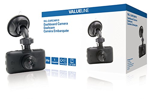 Valueline SVL-CARCAM10 drive recorder - drive recorders (MicroSD (TransFlash), Battery, -35 - 70 °C, USB)