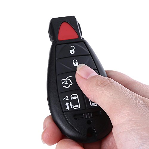Vanpower 7 pulsanti di controllo remoto auto chiave di Smart Key Shell coperture per Chrysler