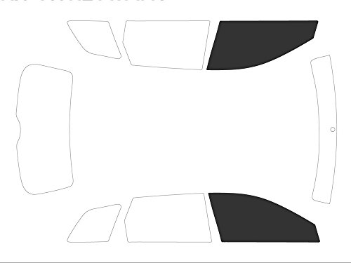 Variance auto va _ K-3 – 10|127|3187 – 3-31 – Pellicola oscurante per auto Kit vetri, Nero 05