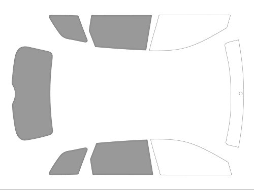 Variance Auto va K-3 – 68|896|2407 – 2-33 – Pellicola oscurante per auto Kit 3/4, Nero 35