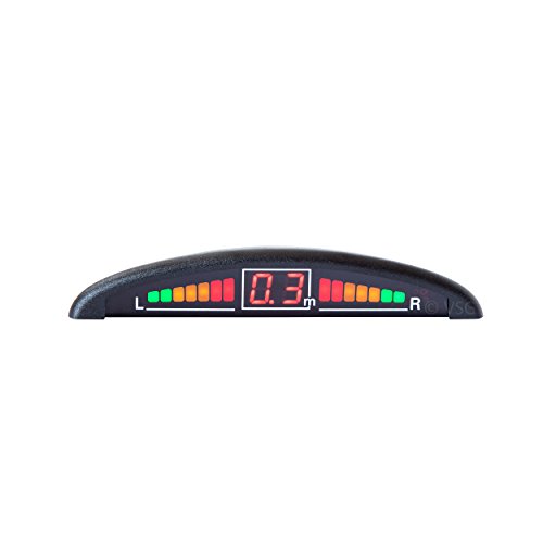 Vega R4s parcheggio con display a colori, segnale acustico integrato e 4 sensori in diversi colori e design
