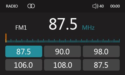 Velex DAB + Radio autoradio Headunit stereo AM/FM/MP3/4 x 45 W Bluetooth (nero)