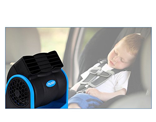 Ventilatore per Auto 12V, Mini Raffreddamento Ventilatore, Condizionatore Portatile per Auto Camion, Dispositivo di Raffreddamento Dell
