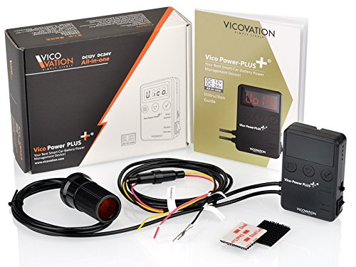 Vicovation Power Plus (vico-power Plus) DVR per auto professionale Hardwire Kit 2015 12 V 24 V All in One