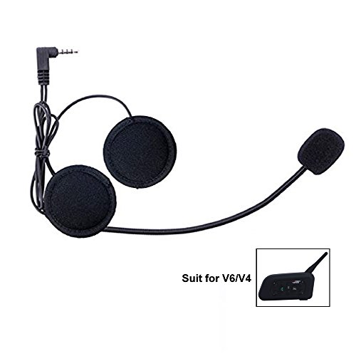 VNETPHONE Microfono Cuffia per V6 Moto Casco Bluetooth interfono Intercom