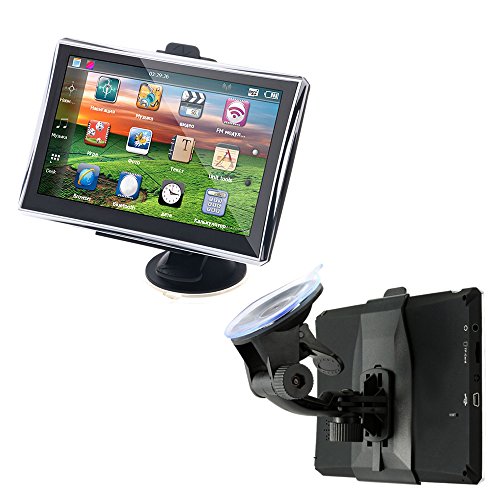 Vococal -5 Pollici LCD Touch Screen 256MB + 8GB GPS per Auto Navigazione Navigatore Satellitare Navigatore GPS con Mappe Precaricate Europe Map