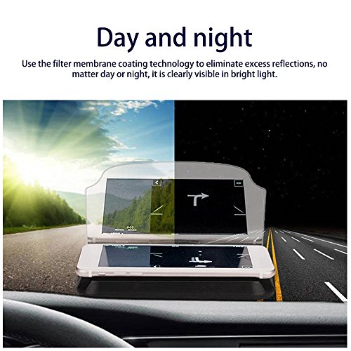 vonky universale 6.0 pollici telefono titolare di navigazione della vista con Head Up Display per auto GPS