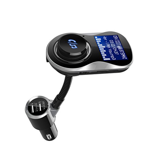 VORCOOL Trasmettitore FM Bluetooth da Auto Lettore MP3 per Regalo di Festa del papà
