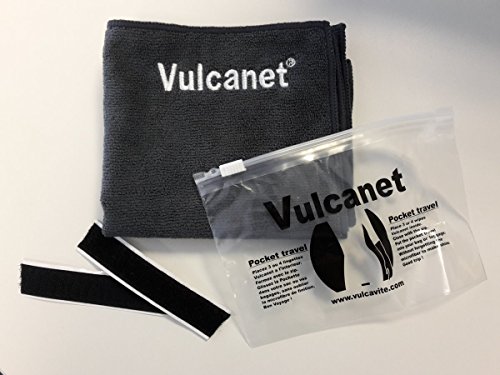Vulcanet - Salviette detergenti per auto/moto, incl. panno in microfibra