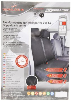 Walser 10471 Coprisedili auto Volkswagen T4 per doppio sedile anteriore