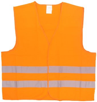 Walser 43874 Gilet di sicurezza misura XL per adulti EN 1150, arancione
