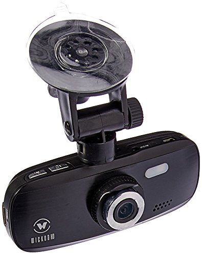 WickedHD G1W 1080P auto dash cam / cruscotto della macchina fotografica e DVR con visione notturna, Motion Detection, Super Wide 120 ° angolo di visione, 1920x1080, H.264, zoom 4x (fino a 32GB SDHC)