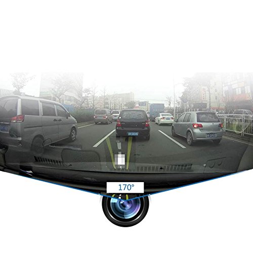 Wildlead Mini 1080P HD Wifi Car DVR Fotocamera Dashcam G-sensor Lente per visione notturna Modalità di parcheggio Video registratore di guida nascosta