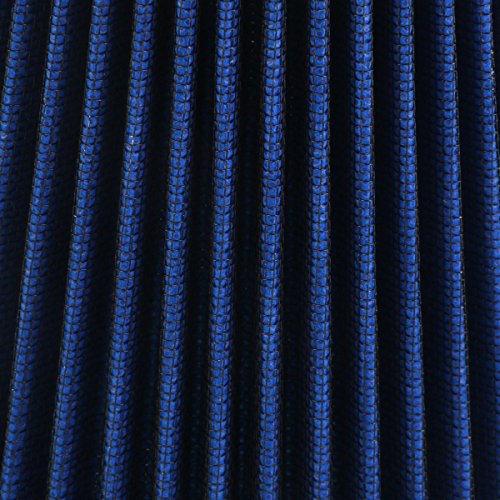 WINOMO Auto filtro aria Rotondo conico universale aria fredda aspirazione Kit in fibra di carbonio (Blu)