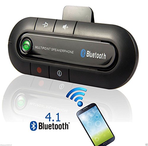 Wireless vivavoce per auto kit vivavoce Bluetooth 4.1 visiera clip/Raggio d