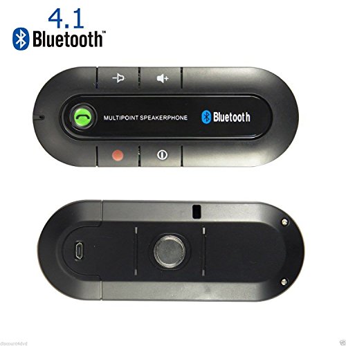 Wireless vivavoce per auto kit vivavoce Bluetooth 4.1 visiera clip/Raggio d