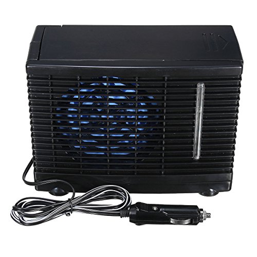 Wosonku 12V Car Cooler Cooling Fan Water Ice Evaporative Air Conditioner Universal