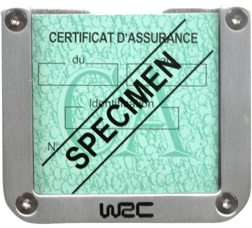 WRC 007378 Porta Tagliando Quadrato Alluminio
