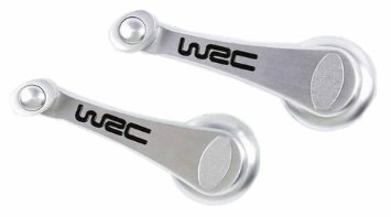 WRC 007390 2 Maniglie da Vetro Alluminio