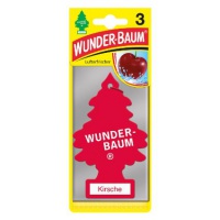 Wunder-Baum PER90517 Set Di 3 Profumatori/Deodorante Pino Con Cordina Vanilla - Cartoncino