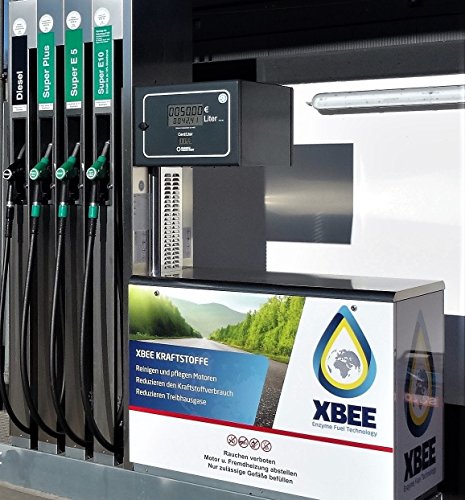 XBee Enzyme Fuel Technology, 1 litro, tecnologia multifunzionale per diesel, benzina, gasolio, iniettore e detergente motore, prevenzione da sostanze batteriche nella miscela diesel, senza additivi chimici, senza biocidi, previene i problemi di carburante con etanolo.