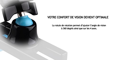 Xcelfone 360AIRVENT XF-Supporto auto universale, colore: nero