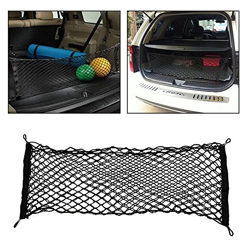 Xutong auto baule di rete, supporto flessibile rete elastica di nylon cargo deposito organizer, auto portabagagli per auto furgone SUV, con 4 ganci