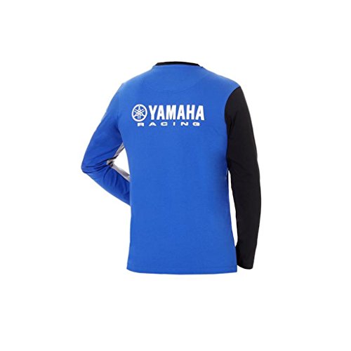 Yamaha Maglietta manico lunghe Yamaha Factory Racing Team Moto GP Maglietta Ufficiale Paddock 2018