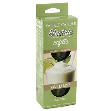 Yankee Candle - Ricarica per diffusore elettrico, fragranza "Vanilla Lime" (Lime alla vaniglia)