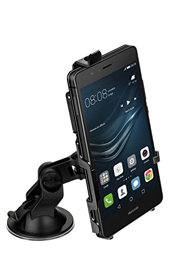 yayago – Supporto per auto ruotabile a 360 ° per Huawei P9 Lite funzione – Supporto da auto + yayago caricabatteria da auto con avvolgitore per Huawei P9 Lite