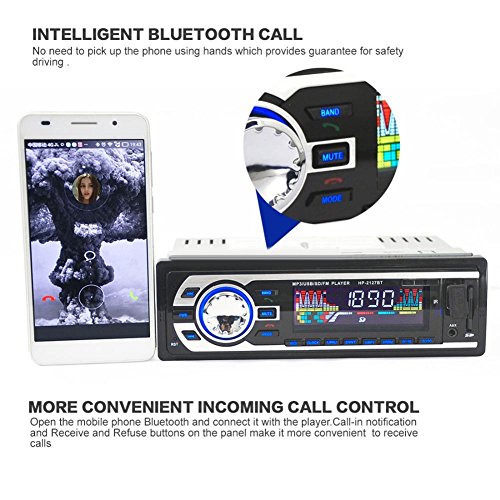 Yeshi wireless Bluetooth USB/SD 12 V auto stereo radio FM MP3 audio Player