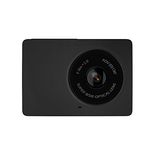 YI Telecamera per Auto Compatta dash cam dash camera Dashcam WiFi 1080p/30fps Full HD Grandangolo di 130° Registrazione d’Emergenza – Videocamera per Auto con Visione Notturna e Schermo LCD da 2.7” - Nero