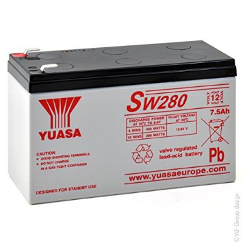Yuasa - Batteria piombo AGM SW280 12V 7.5Ah - Batteria/e