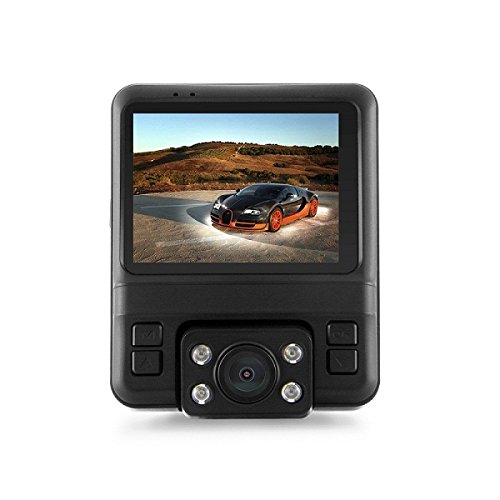 Yuyitec GS65H Dash Cam Telecamera per auto Full HD con schermo da 6,1 cm (2,4 pollici) e GPS